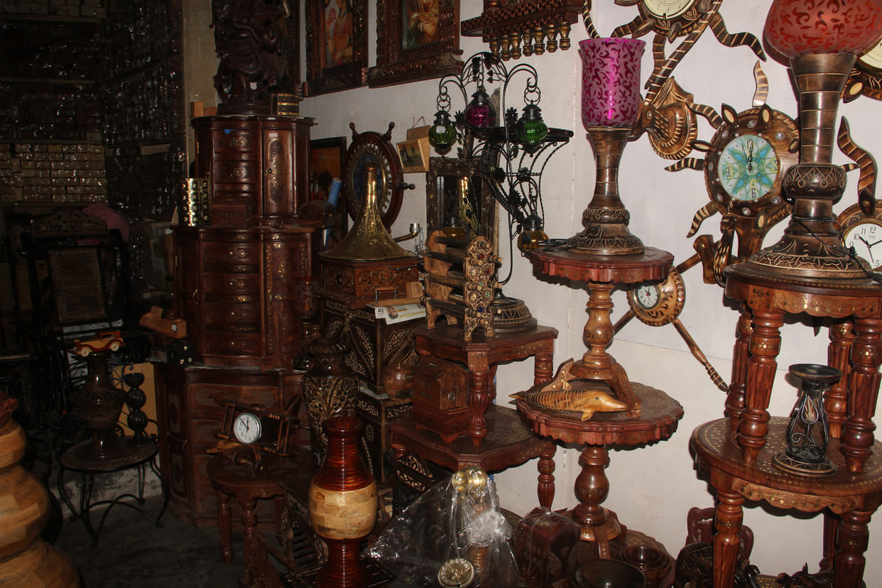 Survey conducted on artisans associated with wood carving industry