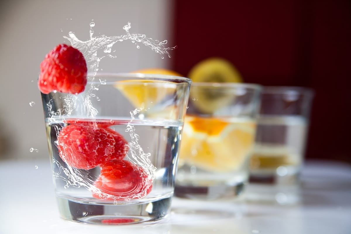 mix these things in drinking water to get clear glowing skin