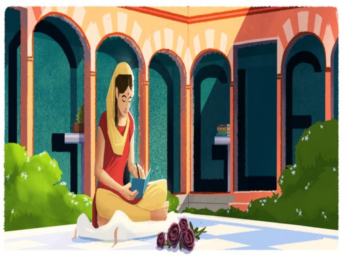 Google Doodle on Amrita Pritam hundred Birth anniversary