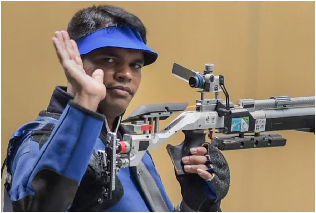 Sanskrit Shastri Deepak kumar wins olympic quota in shooting