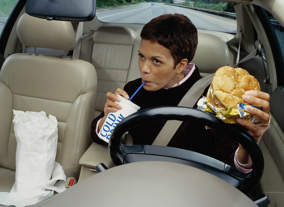 Strange driving laws in foreign countries, where eating and without shirt driving is violation