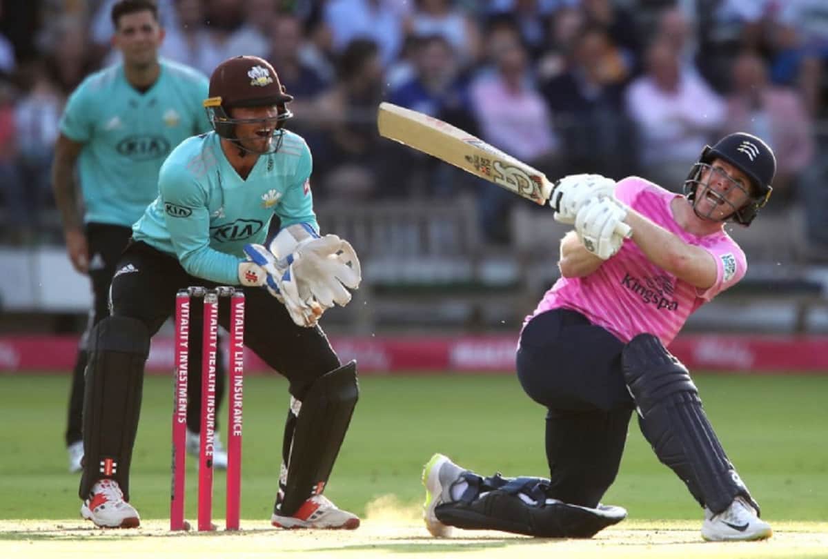 Eoin morgan stars for middlesex helps them to record biggest win t20 blast