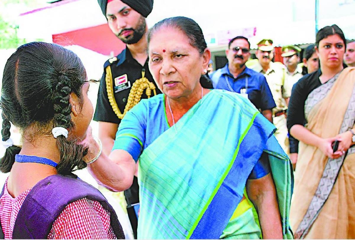 girls should become brave, if anyone follows you pick stone says governor anandiben