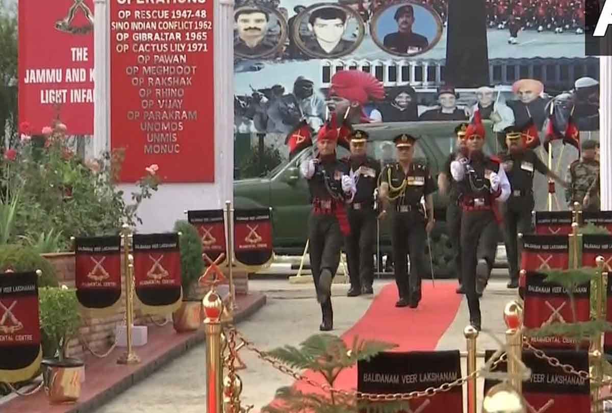 575 youth joined Jammu and Kashmir Light Infantry Regimental Centre during passing out parade