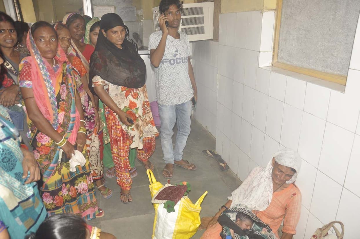 Maternal death in female hospital