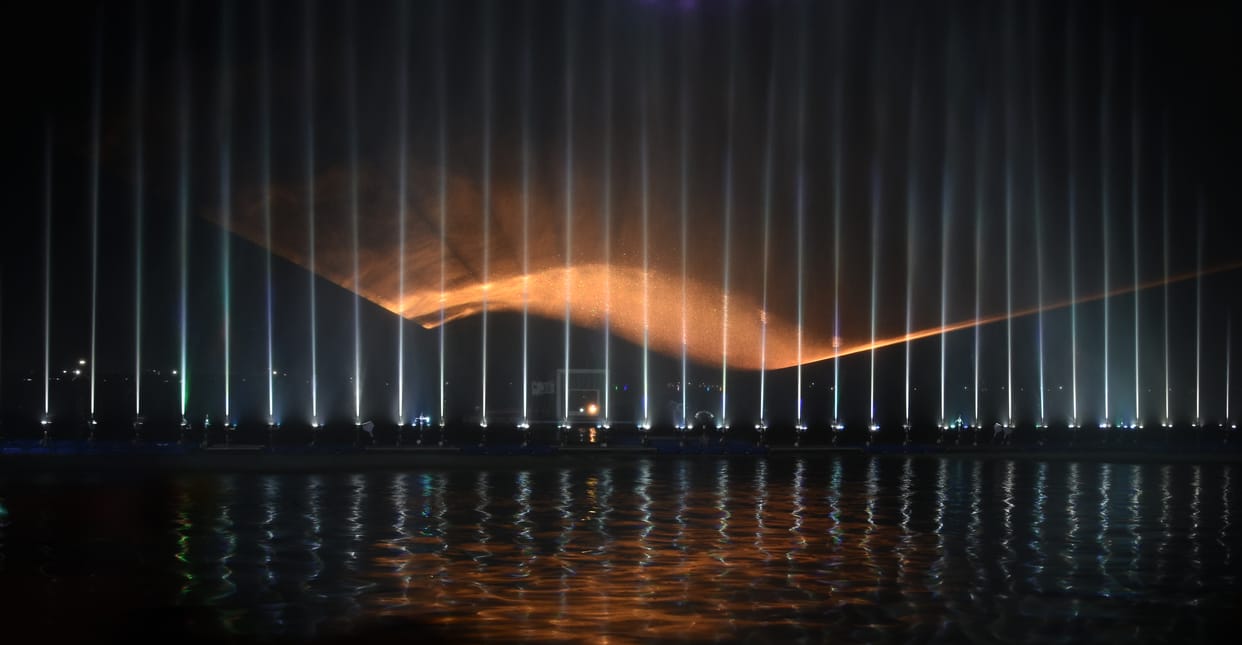 cm yogi inograted light and sound show in gorakhpur