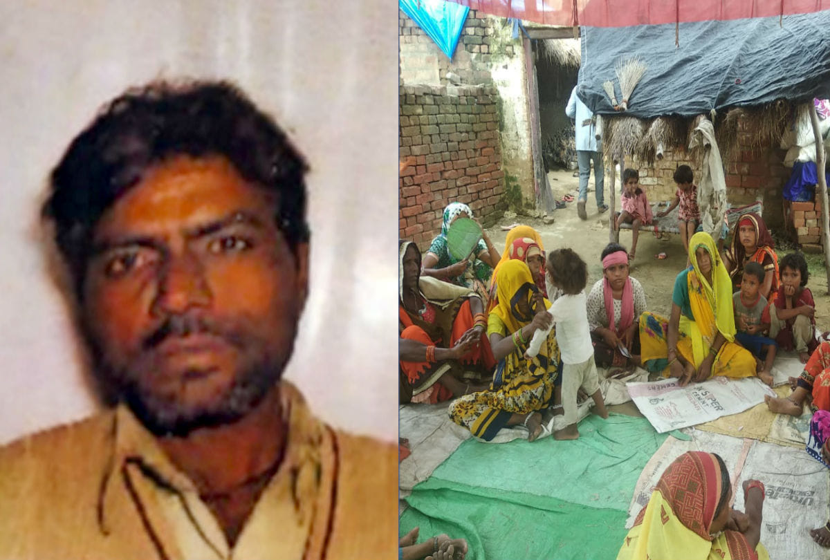 man commits suicide due to poverty in kasganj