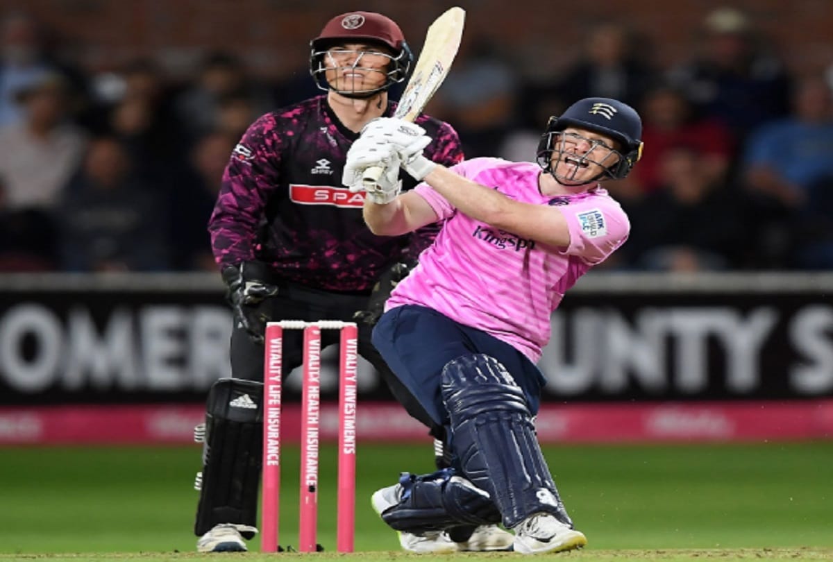 Eoin morgan stars for middlesex helps them to record biggest win t20 blast