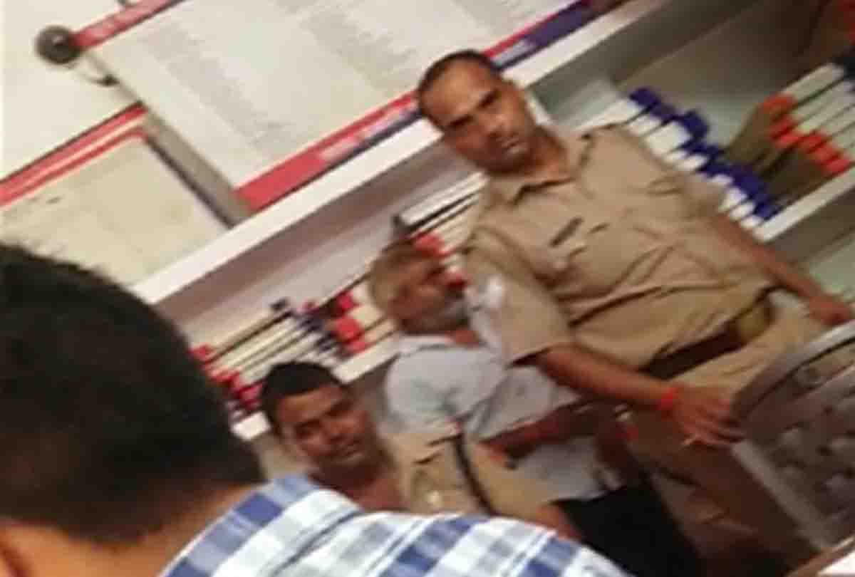 up police viral video of unnao ganga ghat police station