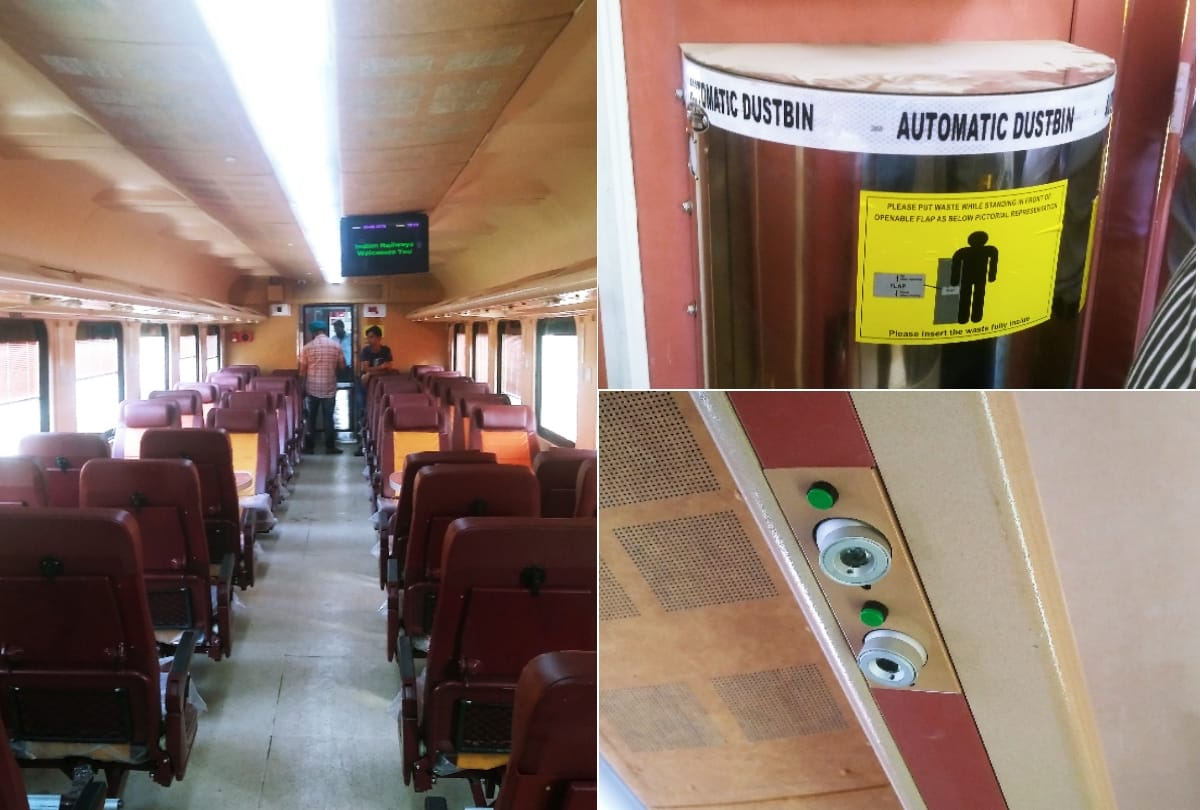 tejas express trial begins , officials testing every features and service on high standards