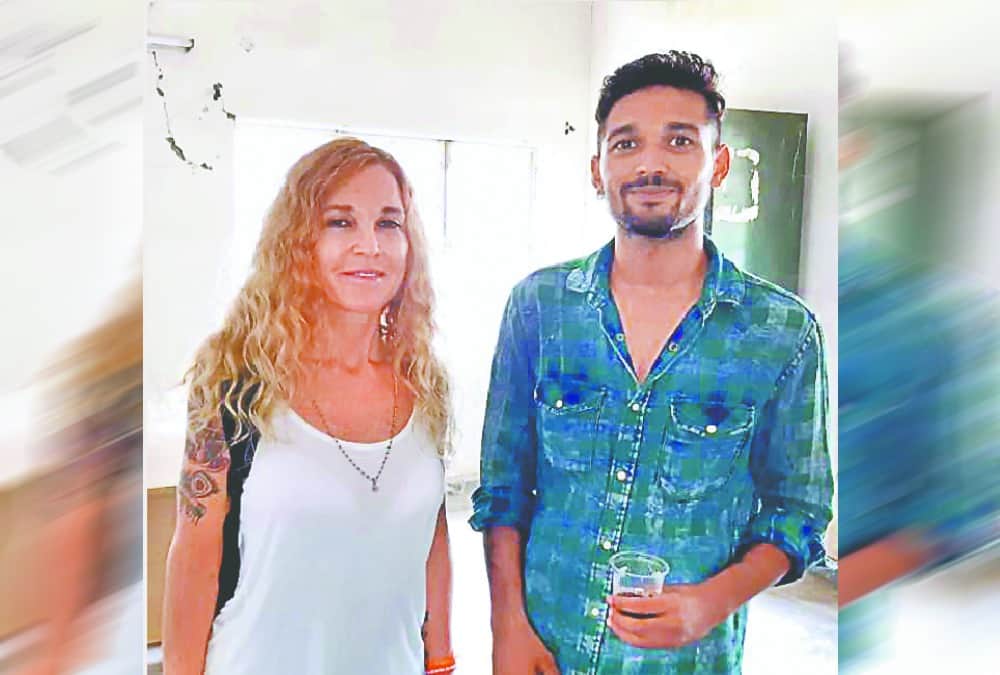 Italy Old age Women done Court marriage with 25 years old rishikesh boy