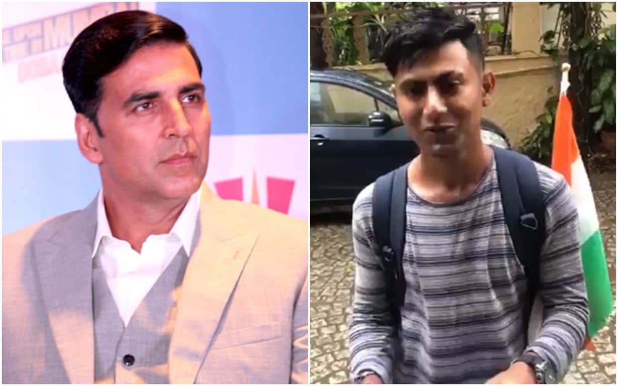 Akshay kumar Jabra fan Prabhat he walked over 900 kms all the way from Dwarka