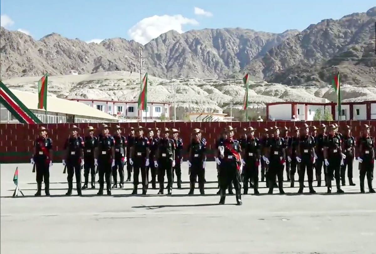 Ladakh Passingout parade for recruits was held by Ladakh Scouts Regiment in Leh