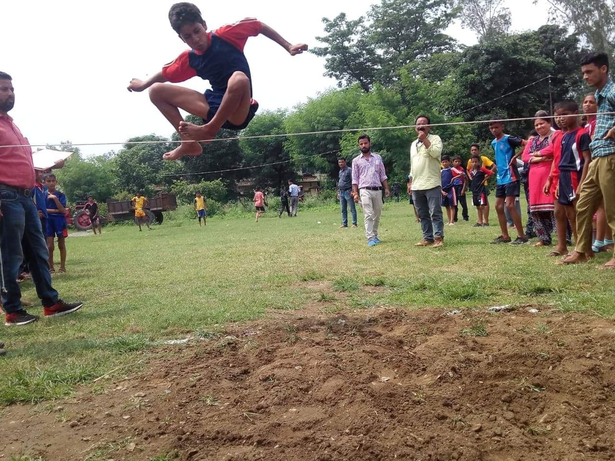 Ayush Tomar of Kalsi Bazaar was the first in the race