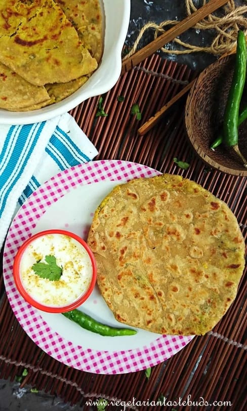 Learn how to make moong dal paratha