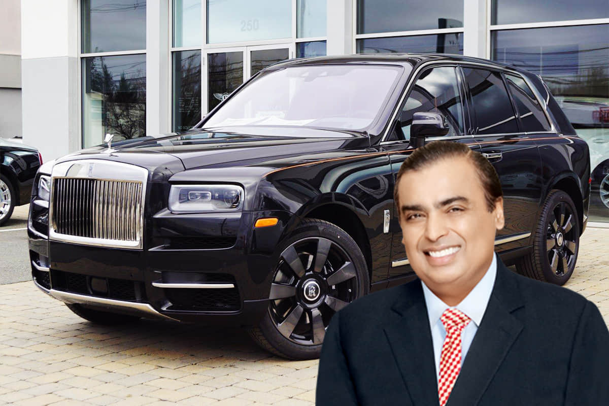 Mukesh Ambani Was First Indian to Get Rolls-Royce Cullinan