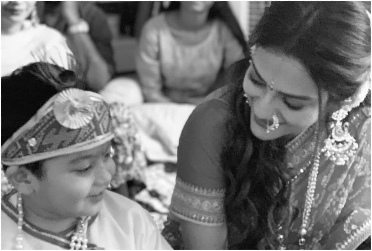 TMC MP actress Nusrat Jahan shared picture on instagram says always be my first kid
