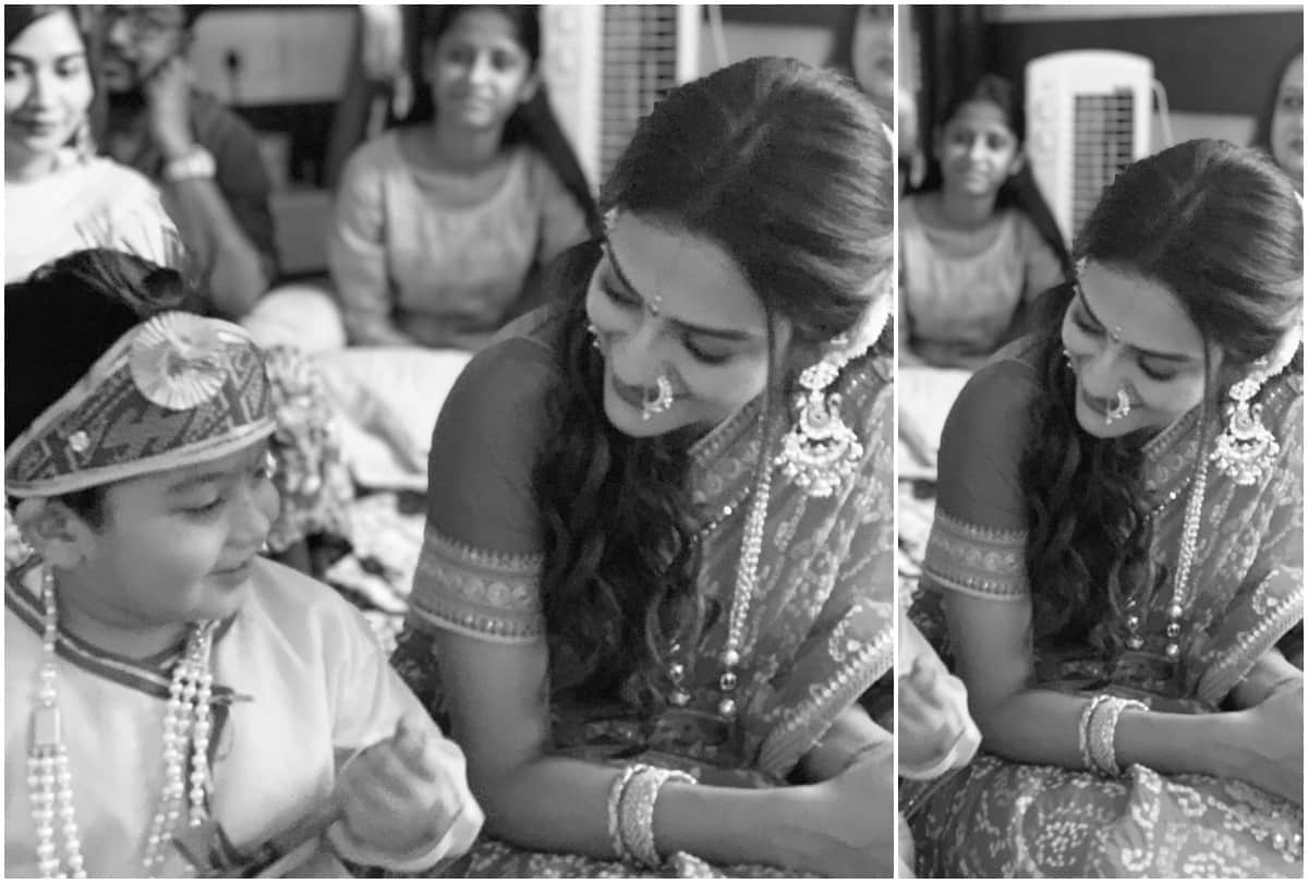 TMC MP actress Nusrat Jahan shared picture on instagram says always be my first kid
