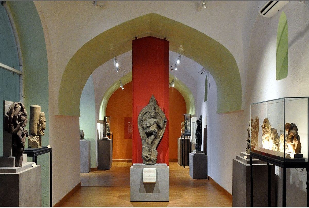 Central Minister Prahlad Singh Patel inaugurates the antique gallery in the old fort