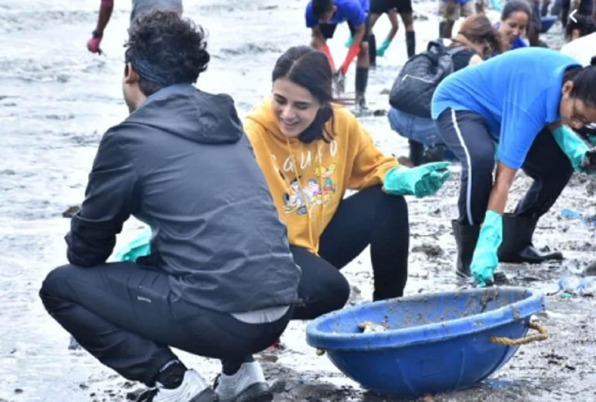 Nora Fatehi Avoids Alleged Ex boyfriend Angad Bedi Leaves Cleaning Event Without Informing Organizer