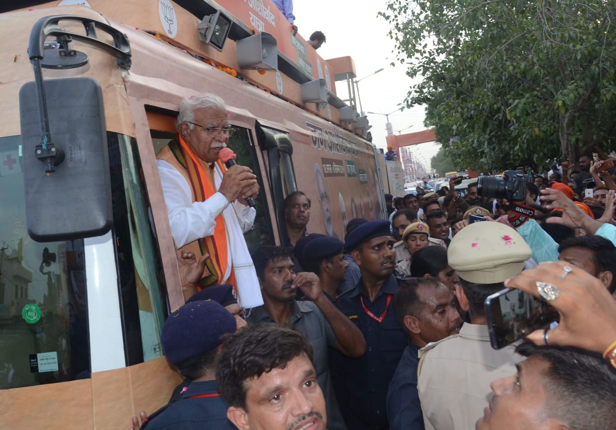 CM's Rathyatra was in CharkhiDadari
