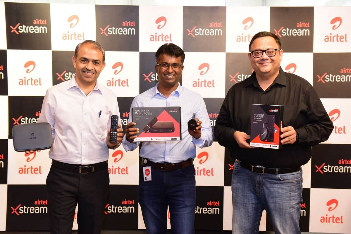 Jio GigaFiber impact Airtel launches Xstream platform with new streaming stick set top box
