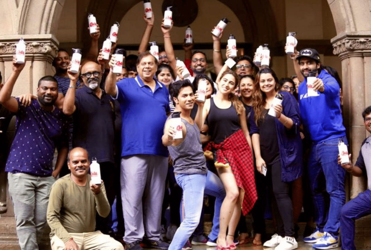 varun dhawan and sara ali khan film coolie no 1 set fire break out