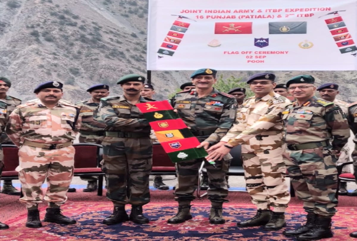 joint indian army and itbp expedition in anni kullu himachal
