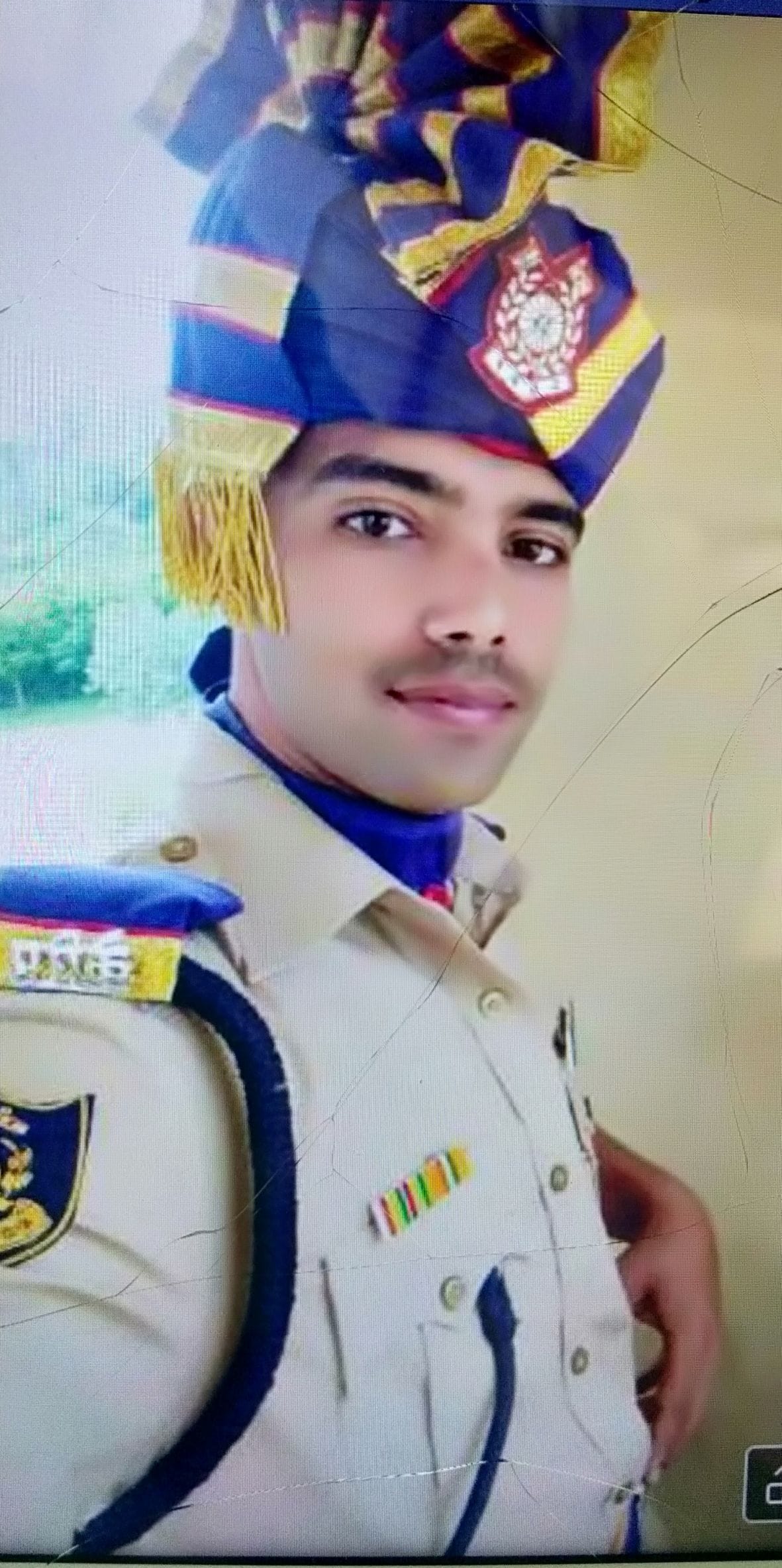CRPF Solser died in road accident