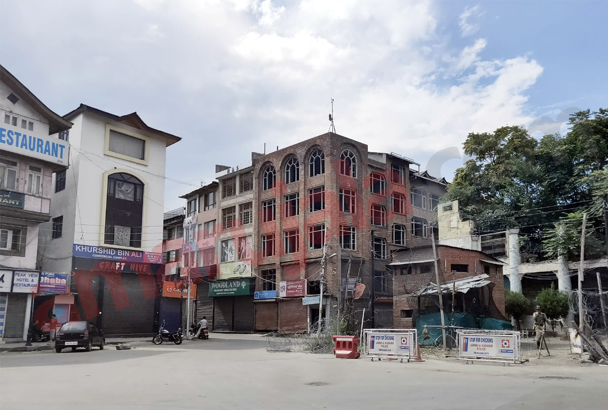 Among the most sensitive places in Kashmir downtown now peace and traffic moving smoothly