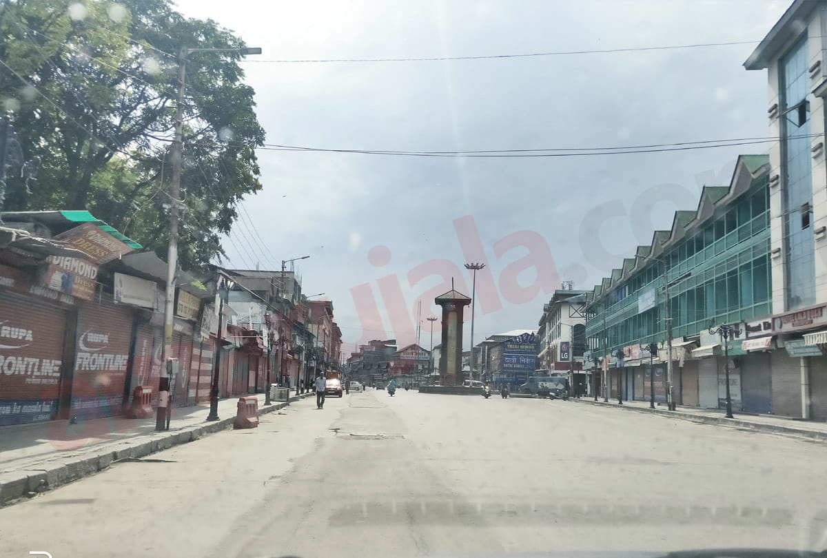 Among the most sensitive places in Kashmir downtown now peace and traffic moving smoothly