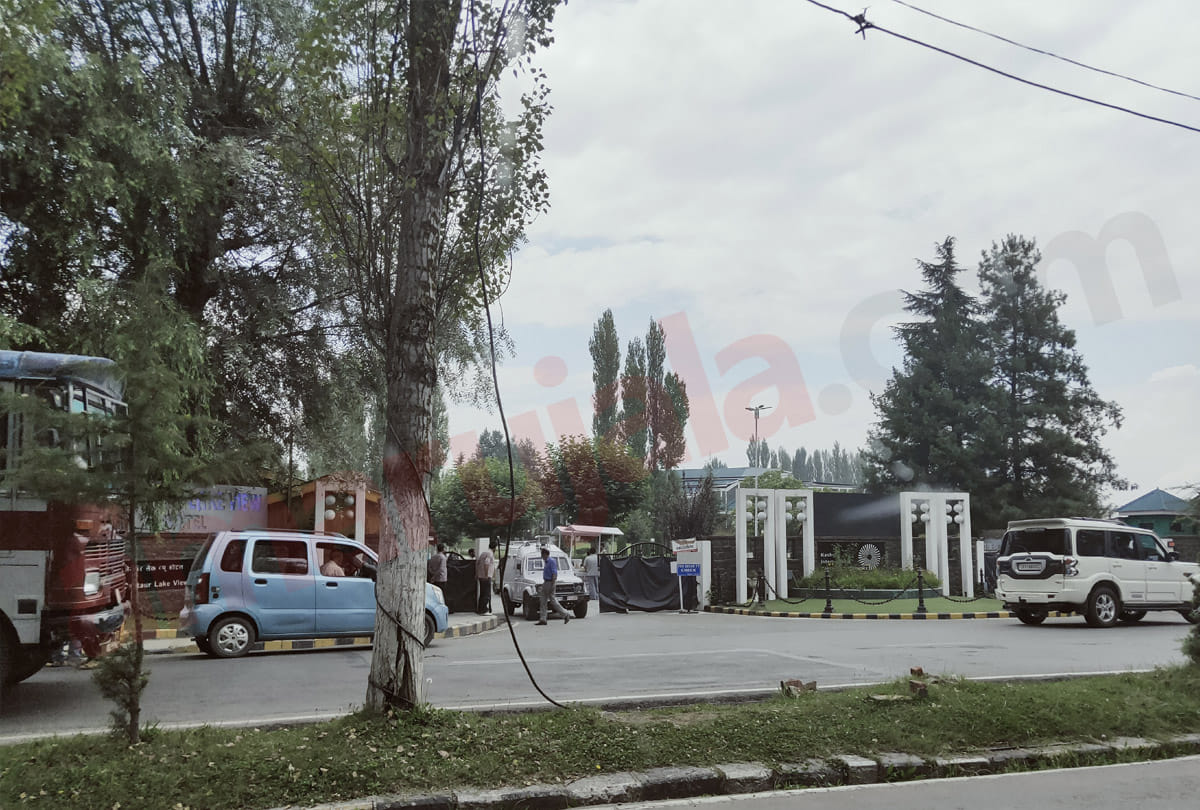Among the most sensitive places in Kashmir downtown now peace and traffic moving smoothly