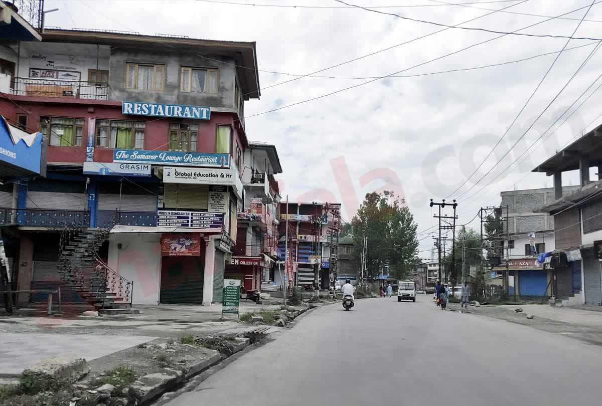 Among the most sensitive places in Kashmir downtown now peace and traffic moving smoothly