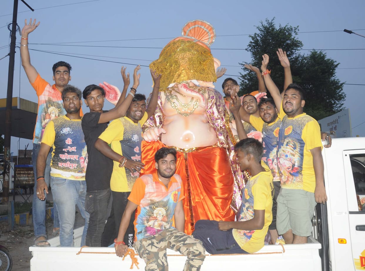 Gajanan will sit in pandals today