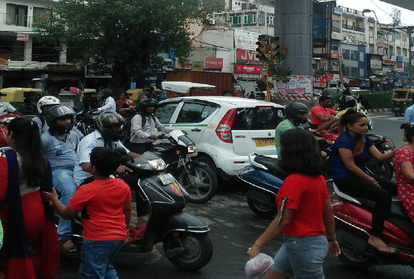 first day of challan with increased fine amount in delhi