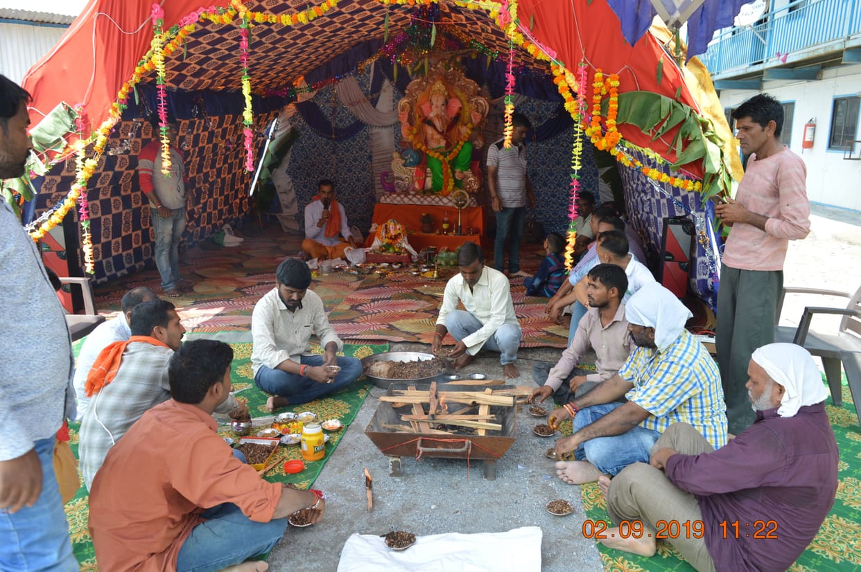 gnesh mhotsw in udhampur