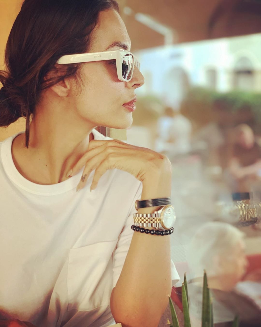 malaika arora share picture without arjun kapoor during lunch