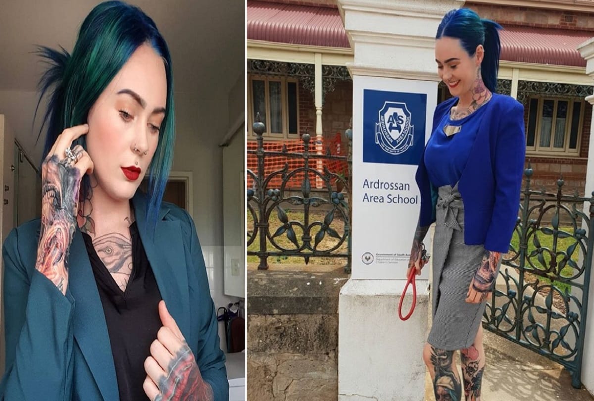 Worlds most tattooed doctor Sarah Gray has tattooes all over her body