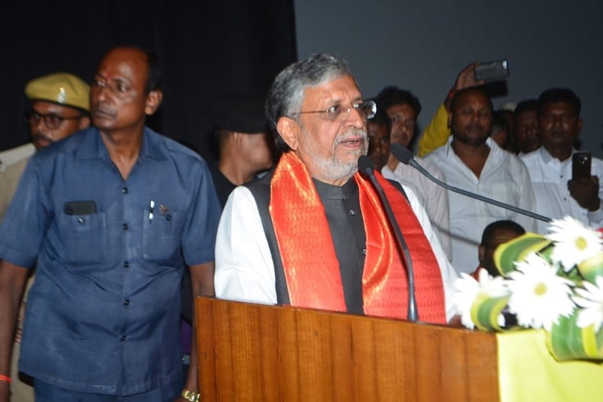 Sushil kumar modi says opposition is trying to create panic over cyclical slowdown in sawan bhado