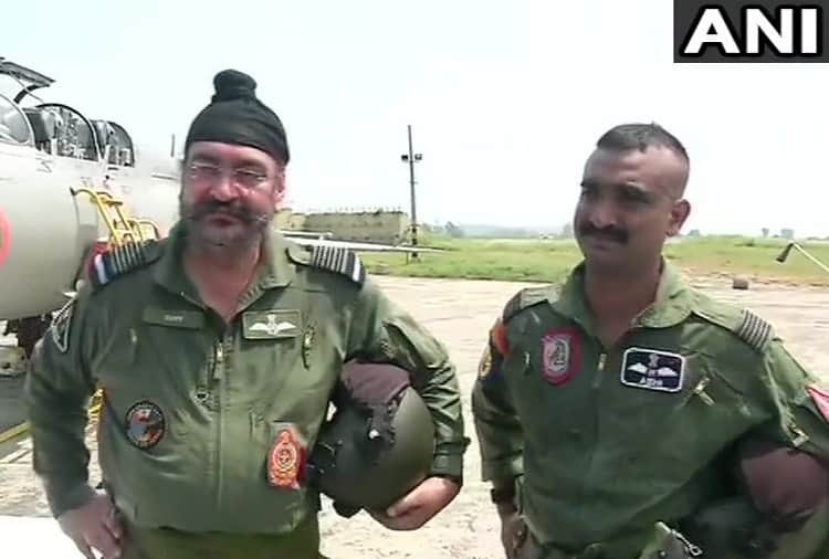 Wing Commander Abhinandan Varthaman Flew MiG 21 with Indian Air force Chief BS Dhanoa
