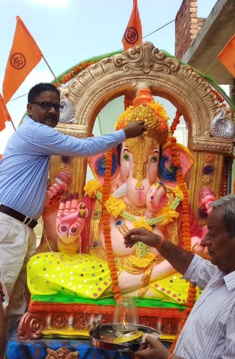 welcome in each home, the lord Ganesha are come