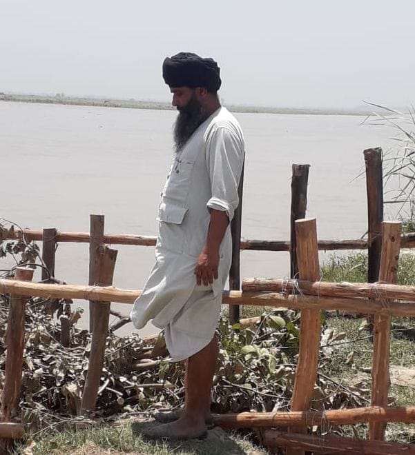 the water label of ganga now normal