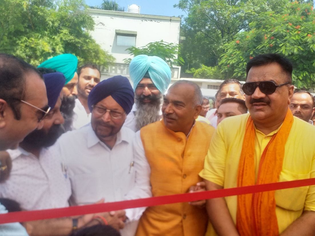 The three MLAs whom the police were looking for, they were inaugurating the hospital in the presence of that
