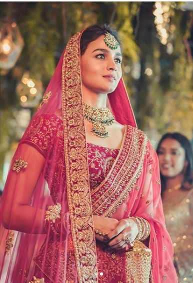 alia bhatt and ranbir kapoor fake wedding photo viral