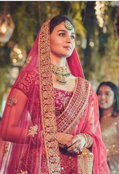 alia bhatt and ranbir kapoor fake wedding photo viral
