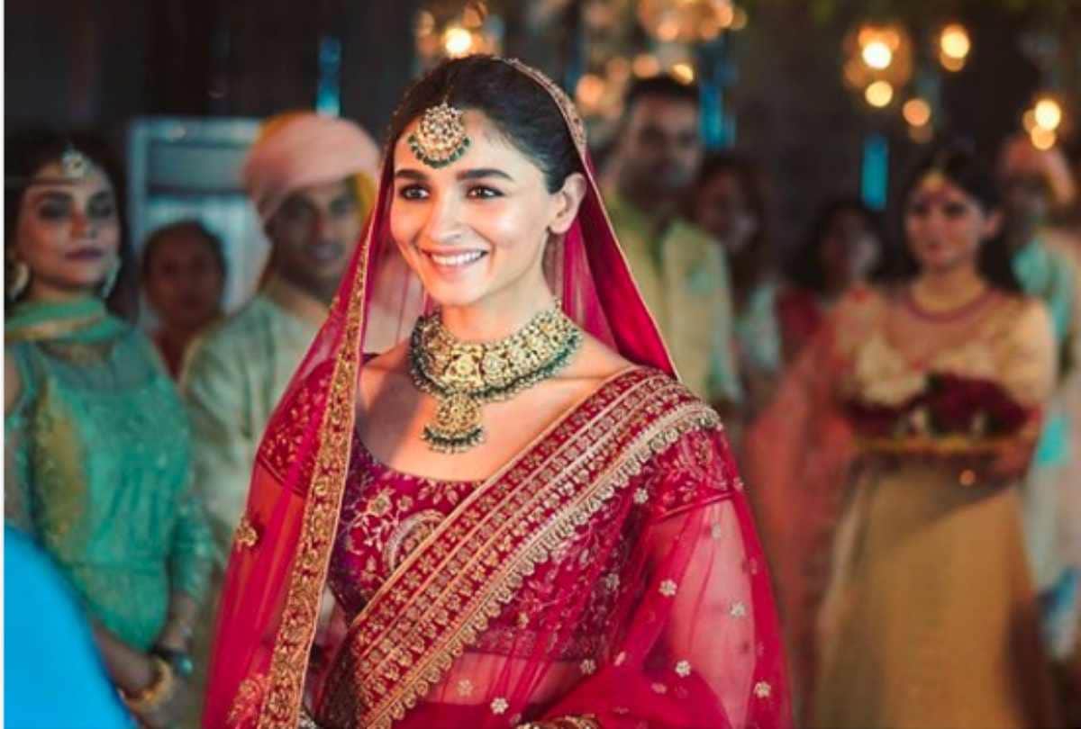 alia bhatt and ranbir kapoor fake wedding photo viral