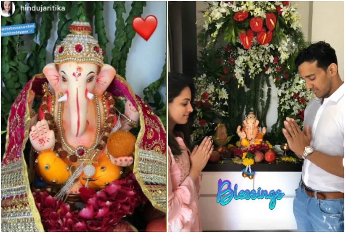 Ekta Kapoor to Nia Sharma Tv stars welcomed Ganpati