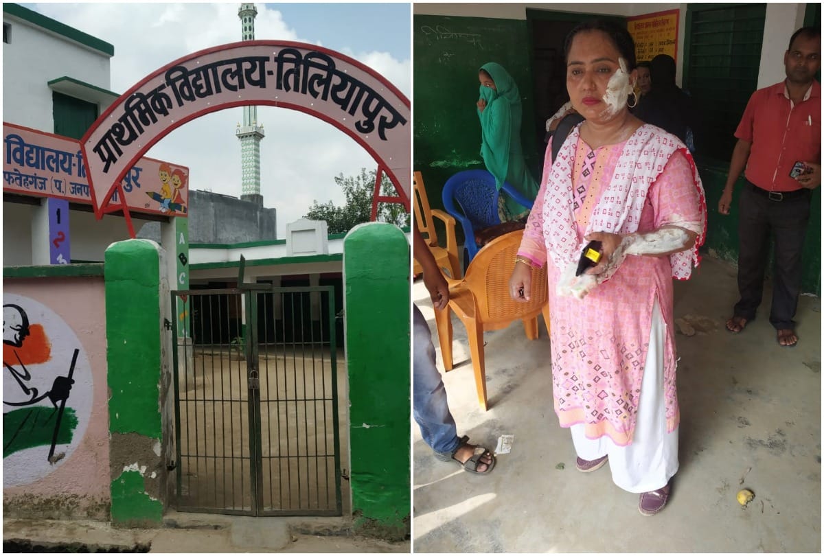 Students injured when Cylinder catches fire in Bareilly school while cooking Mid day meal