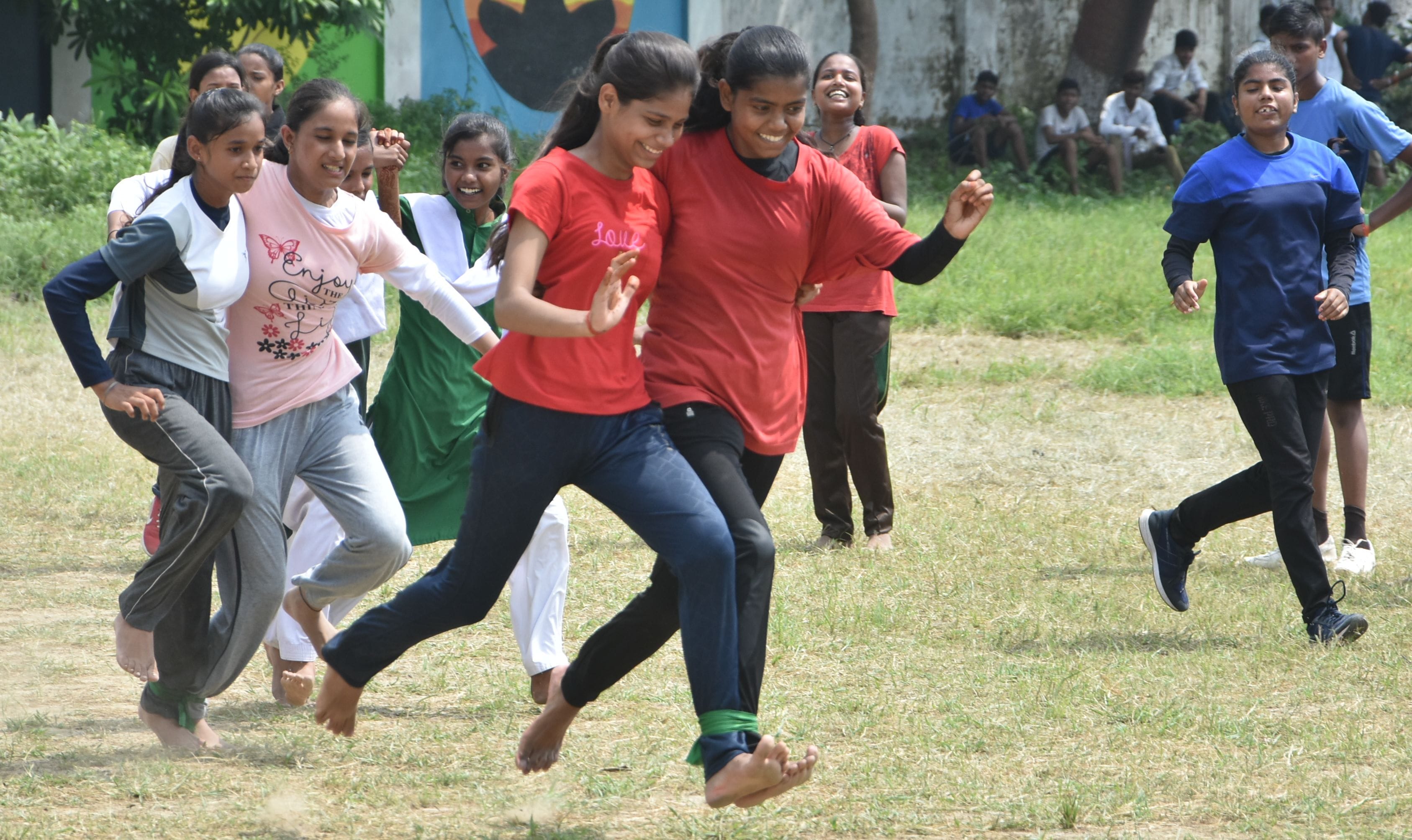 Prayagraj: The skill and spirit of children shown in traditional sports
