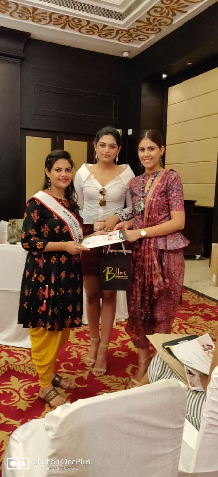 City's daughter Nilofar became Mrs. India